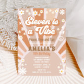 Onze est une invitation d'anniversaire vibe