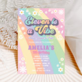 Onze est une invitation d'anniversaire vibe