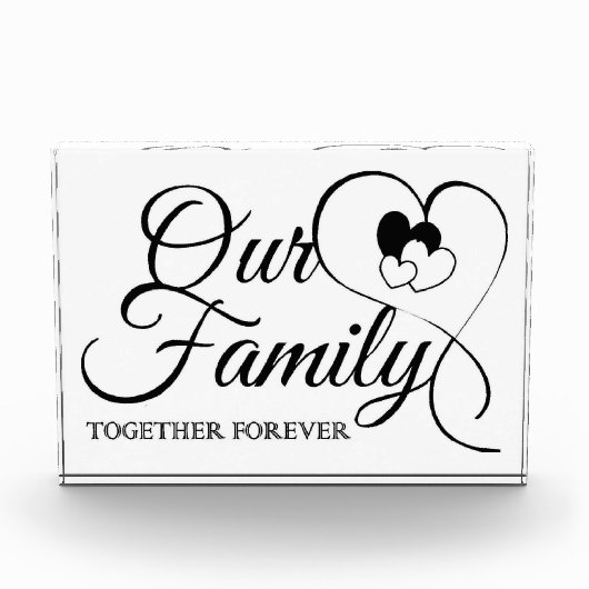 Onze familie fotoblokken (Voorkant)