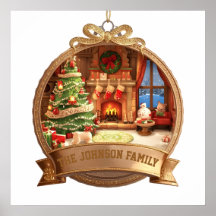 Onze Familie Kerst Magie Ornament