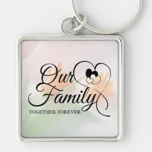 Onze familie sleutelhanger