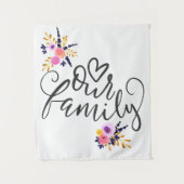 Onze familie wandkleed (Voorkant)