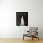 Onze Fatima Processie van kaarsen Wandkleed (In situ)