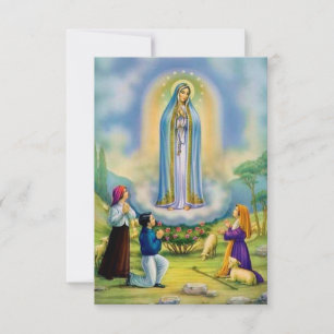 Onze Fatima Rosary Decade Prayer Card