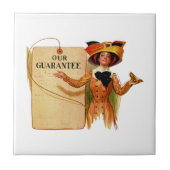 Onze garantie tegeltje (Voorkant)