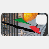 Onze geboorteland Palestina iPhone Case (Achterkant (horizontaal))
