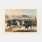 Onze generaals, herstelden de burgeroorlog van 18 inpakpapier vel (Voorkant 3)