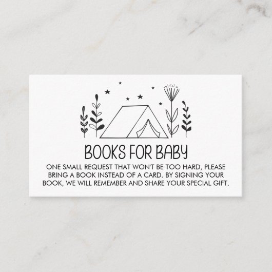 Onze grootste avonturenboeken voor Baby Enclosure Informatiekaartje (Voorkant)