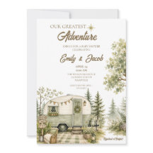 Onze Grootste Avontuur Baby Shower Uitnodiging