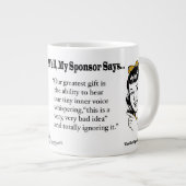 Onze grootste cadeau... jumbo mok (Voorkant rechts)