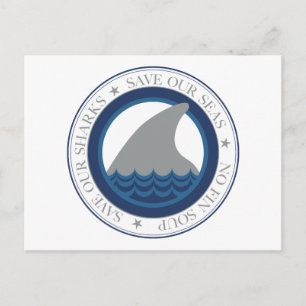 onze haaien redden briefkaart