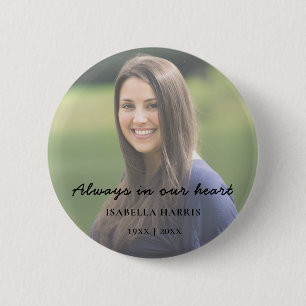 Onze-Harten-Albumontwerp ter nagedachtenis Ronde Button 5,7 Cm