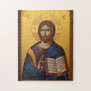 Onze Heer en Redder Jezus Christus Icoon Legpuzzel
