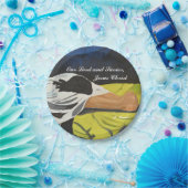 Onze Heer en Redder, Jezus Christus Papieren Borde Papieren Bordje (Feest)