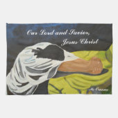 Onze Heer en Savior, Jezus Christus Kitchen Towel Theedoek (Horizontaal)