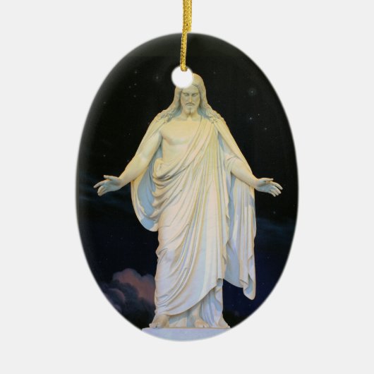 Onze Heer Jezus Christus Keramisch Ornament (Voorkant)