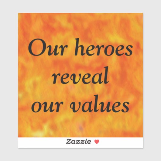 Onze helden sticker (Vel)