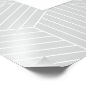 Onze hele wereld instant foto geometrisch foto afdruk (Hoek)