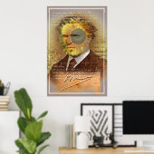 Onze jongen Vinnie van Van Crow Gallo Poster (Thuiskantoor)