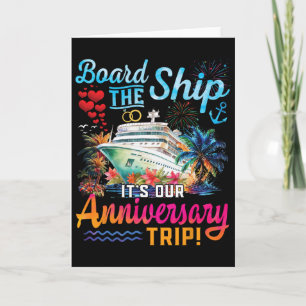 Onze jubileumcruise echtgenoot echtgenote koppels kaart