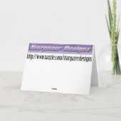 Onze Kaart van 1st Kerstmis samen (Achterkant)