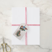 Onze kerstboom cadeaulabel (Met Touw)