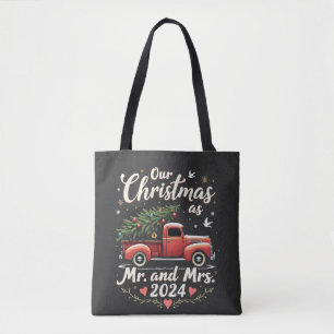 Onze Kerstmis als Mijnheer en Mevrouw 2024 Overeen Draagtas