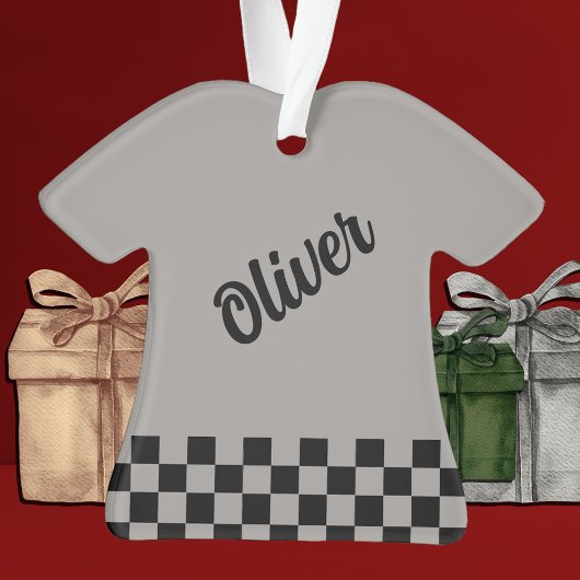 Onze kerstster ornament