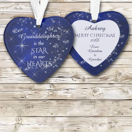 Onze kleindochter Star Ornament