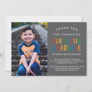 ONZE KLEINE AFSTUDEREN AFSTUDEREN BEDANKKAART