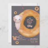 "ONZE KLEINE BIGGETJE" | “Love & Bagels” Kaart (Voorkant)