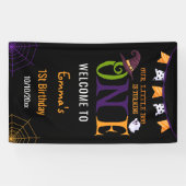 Onze kleine boe die er één draait, Halloween 1 St. Spandoek (Horizontaal)