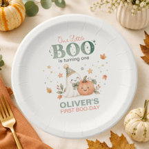 Onze Kleine Boo 1e Verjaardag Halloween Papieren B