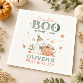 Onze Kleine Boo 1e Verjaardag Halloween Servetten