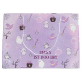 Onze kleine Boo Halloween 1e verjaardag Groot Cadeauzakje (Voorkant)