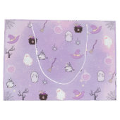 Onze kleine Boo Halloween 1e verjaardag Groot Cadeauzakje (Achterkant)