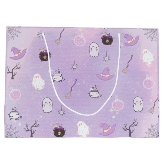 Onze kleine Boo Halloween 1e verjaardag Groot Cadeauzakje (Achterkant)