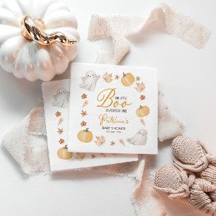 Onze Kleine Boo Herfst Baby Shower Servet