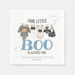 Onze Kleine Boo Komt Er bijna Baby Shower Servet