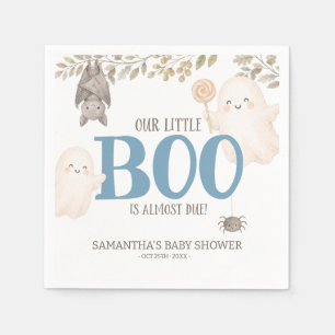 Onze Kleine Boo Komt Er bijna Baby Shower Servet