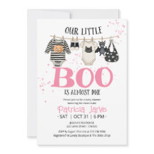 Onze Kleine Boo Komt Er bijna - Meisje Baby Shower