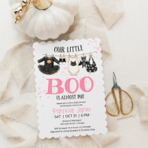 Onze Kleine Boo Komt Er bijna - Meisje Baby Shower
