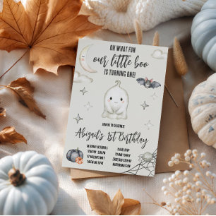 Onze kleine BOO wordt EEN! Verjaardag met Hallowee Kaart