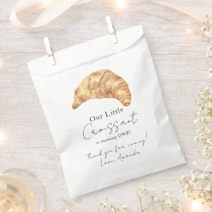 Onze Kleine Croissant 1e Verjaardag Bedankt Bedankzakje