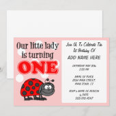 Onze kleine dame draait er één om kaart (Voorkant / Achterkant)