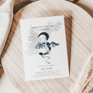 Onze kleine drakenboeien 3de verjaardag kaart