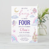 Onze Kleine Fee Magische Feest Sagenachtige Regenb Kaart (Staand voorkant)