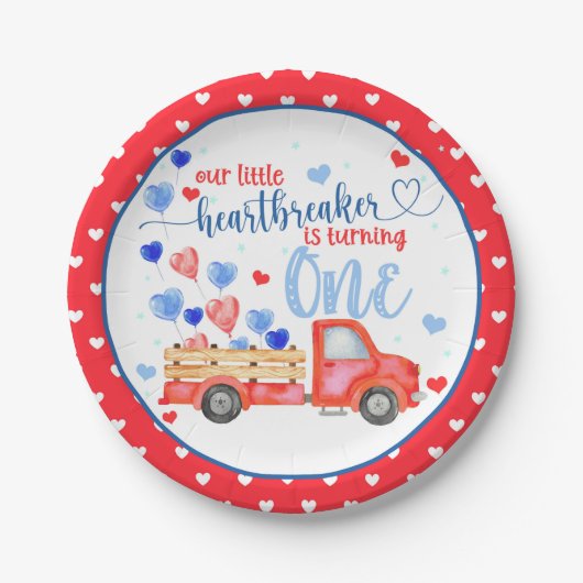 Onze kleine hartbreker draait om één Bord (Voorkant)