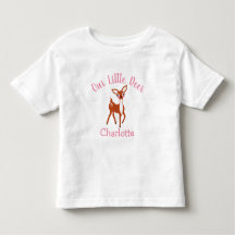 Onze Kleine Hert Cute Roze Gepersonaliseerde Baby
