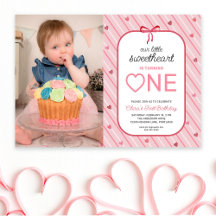 Onze Kleine Liefje Is Één Foto Verjaardag